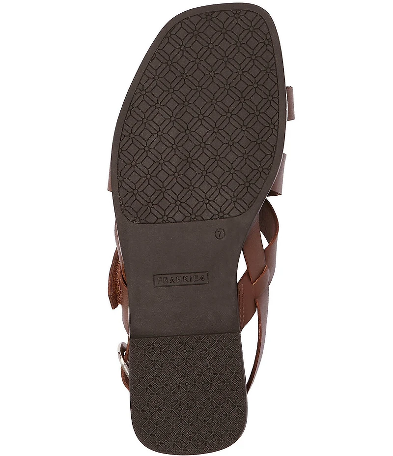 FRANKIE4 Finn Leather O-Ring Slingback Sandals