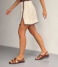 FRANKIE4 Finn Leather O-Ring Slingback Sandals