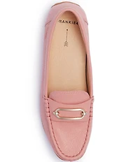 FRANKIE4 Foxx Leather Hardware Detail Driver Loafers