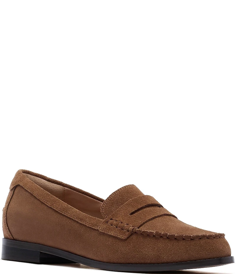 FRANKIE4 Franklin Suede Penny Loafers