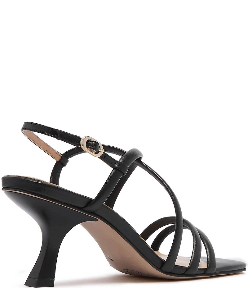 FRANKIE4 Giselle Leather Strappy Dress Sandals