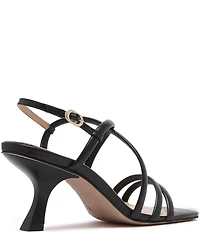FRANKIE4 Giselle Leather Strappy Dress Sandals