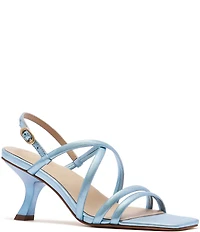 FRANKIE4 Giselle Metallic Leather Strappy Dress Sandals