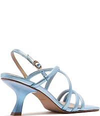 FRANKIE4 Giselle Metallic Leather Strappy Dress Sandals