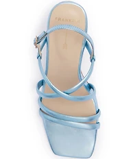 FRANKIE4 Giselle Metallic Leather Strappy Dress Sandals