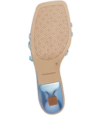 FRANKIE4 Giselle Metallic Leather Strappy Dress Sandals