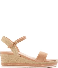 FRANKIE4 Harris Suede Platform Wedge Espadrille Sandals