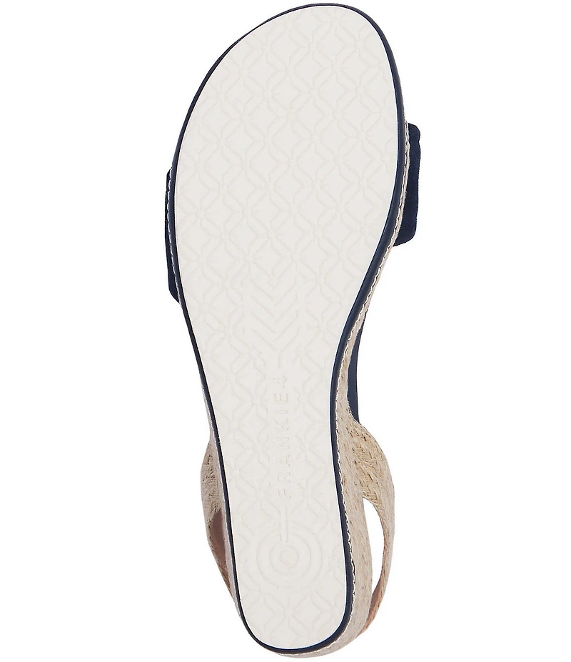 FRANKIE4 Harris Suede Platform Wedge Espadrille Sandals