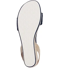 FRANKIE4 Harris Suede Platform Wedge Espadrille Sandals