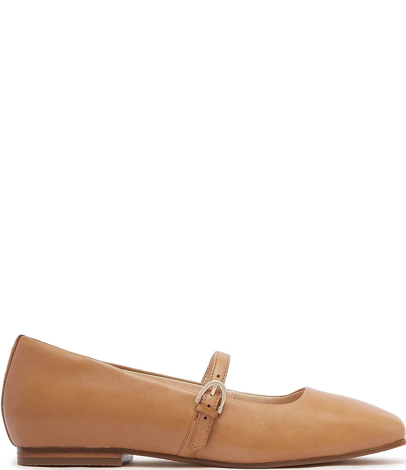 FRANKIE4 Hepburn Leather Mary Jane Ballet Flats