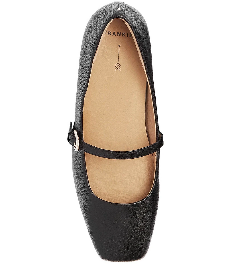 FRANKIE4 Hepburn Leather Mary Jane Ballet Flats