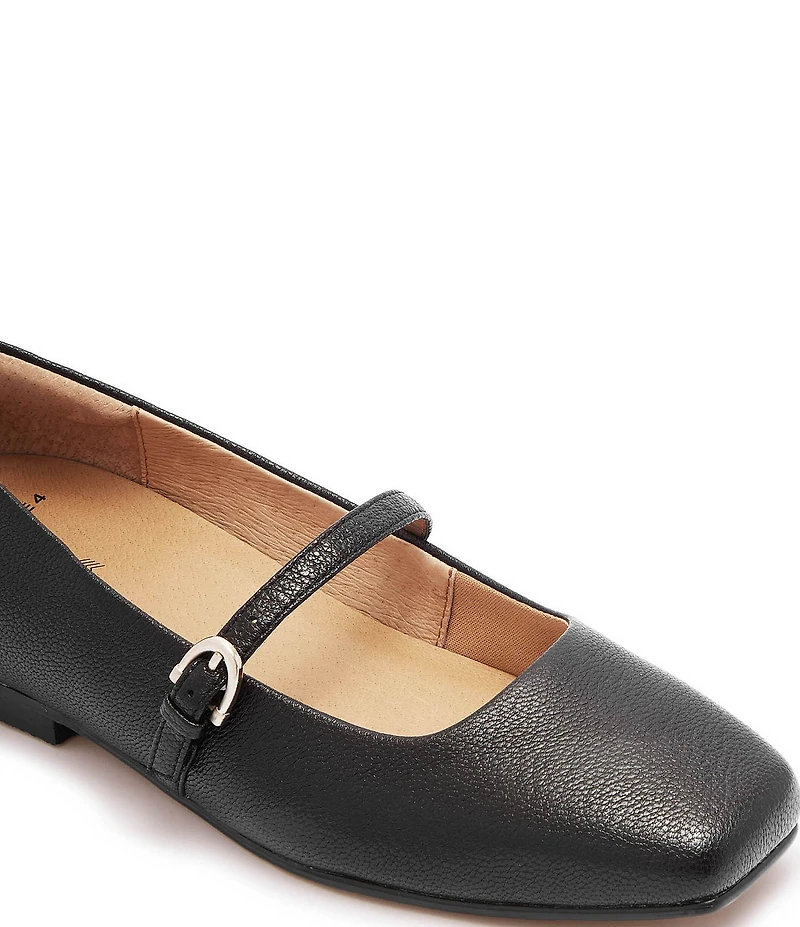 FRANKIE4 Hepburn Leather Mary Jane Ballet Flats