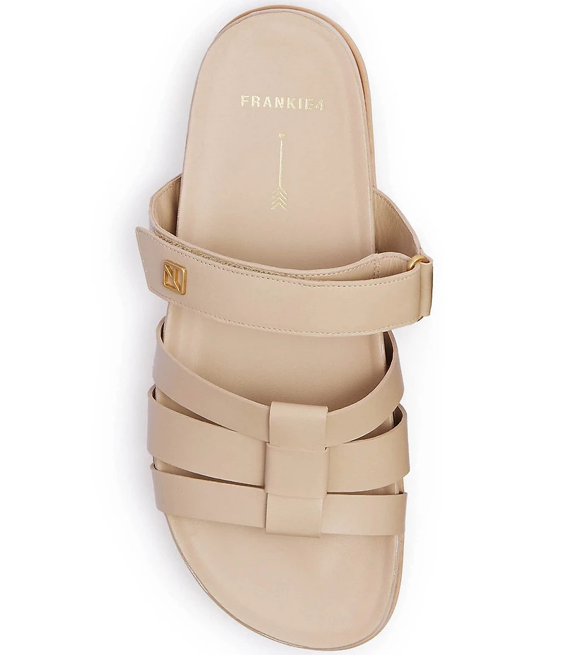 FRANKIE4 Kendall Leather Slide Sandals