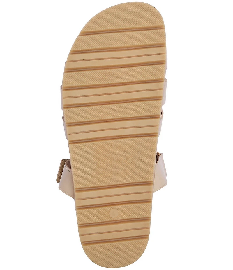 FRANKIE4 Kendall Leather Slide Sandals