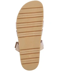 FRANKIE4 Kendall Leather Slide Sandals