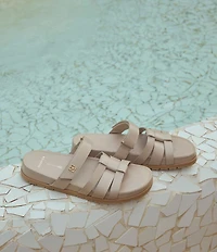 FRANKIE4 Kendall Leather Slide Sandals