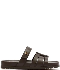 FRANKIE4 Kendall Leather Slide Sandals