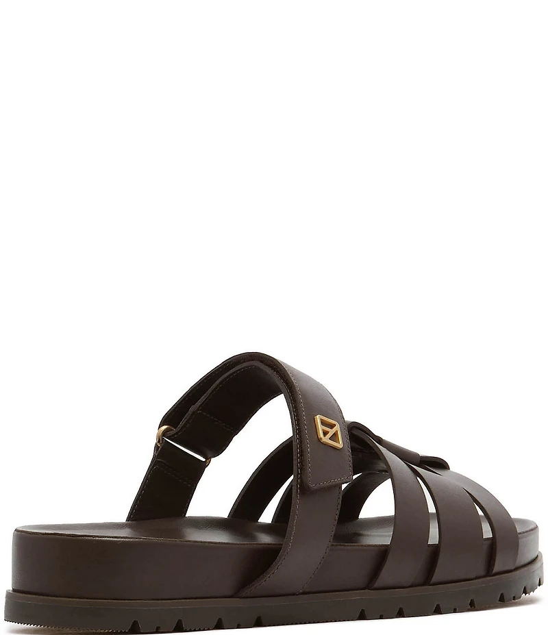 FRANKIE4 Kendall Leather Slide Sandals