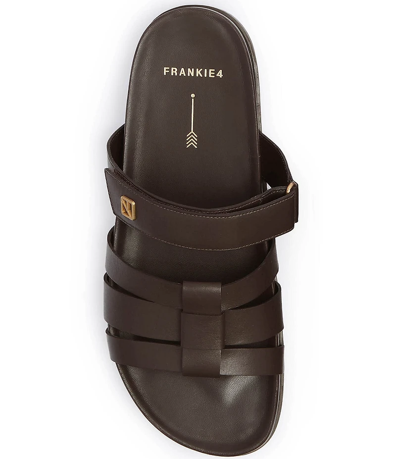 FRANKIE4 Kendall Leather Slide Sandals