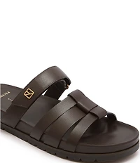 FRANKIE4 Kendall Leather Slide Sandals