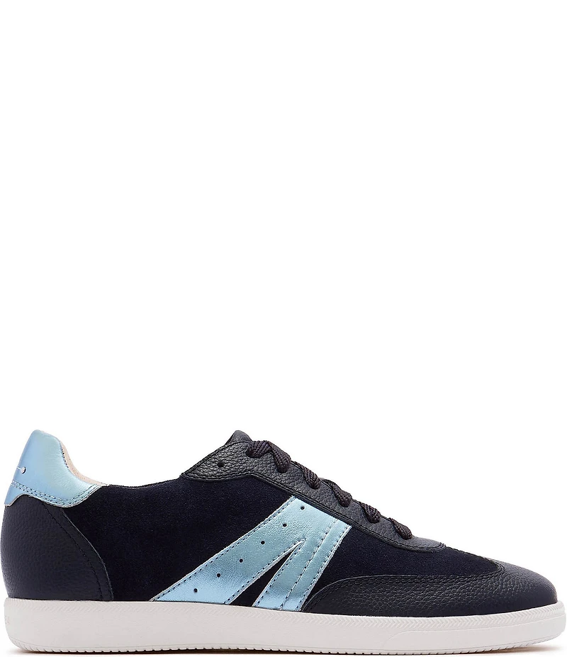 FRANKIE4 Levi Leather and Suede Lace Up Sneakers