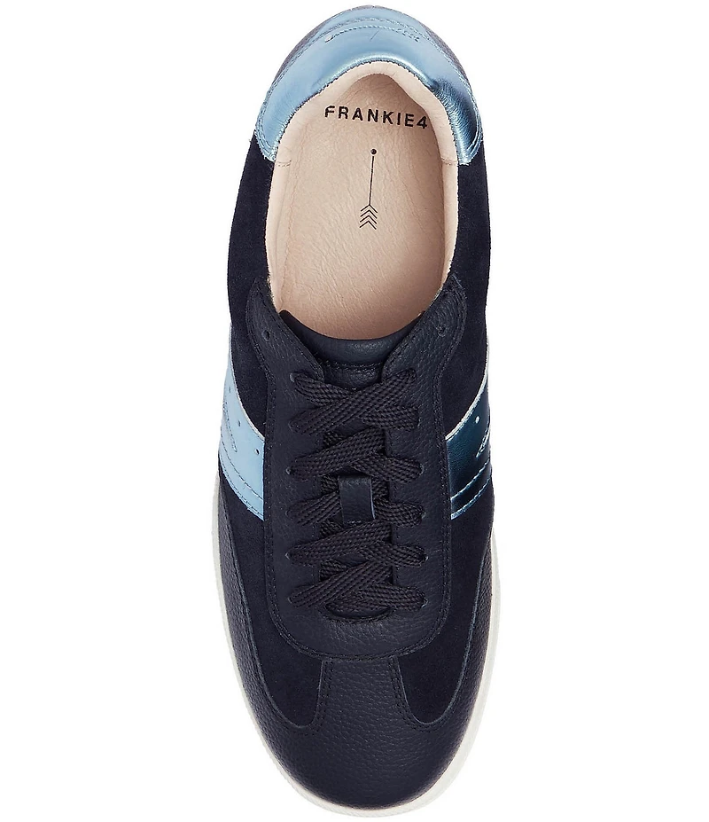 FRANKIE4 Levi Leather and Suede Lace Up Sneakers