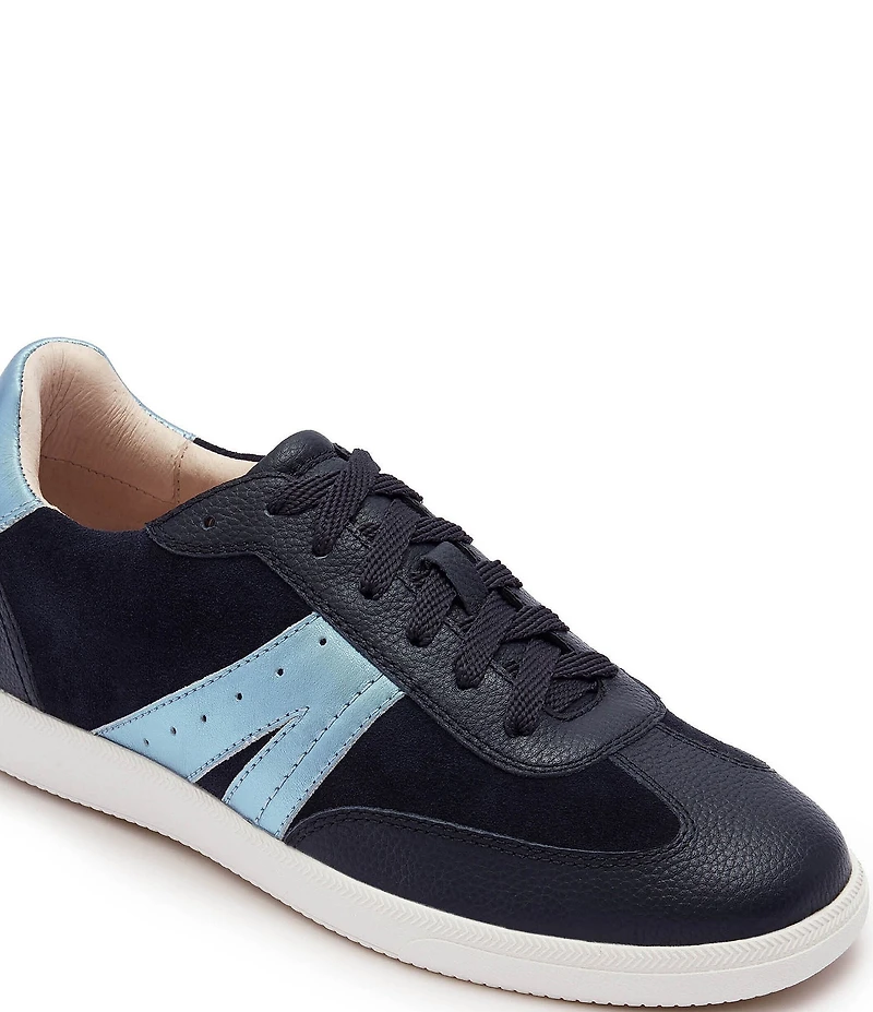FRANKIE4 Levi Leather and Suede Lace Up Sneakers