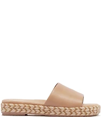 FRANKIE4 Lucia Leather Espadrille Slide Sandals