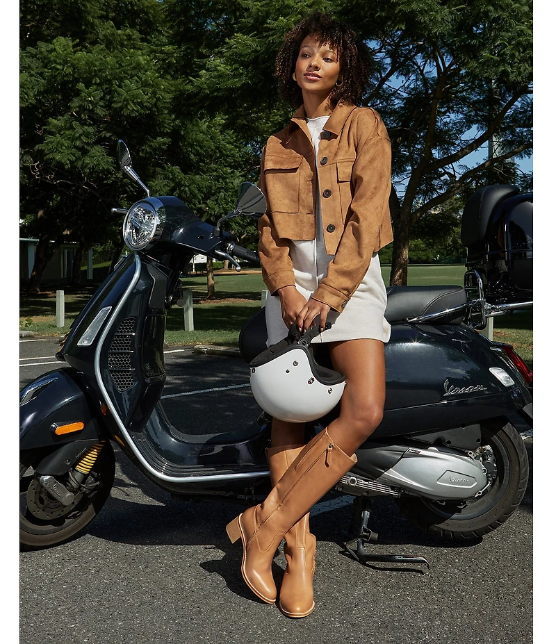 FRANKIE4 Lyric Leather Tall Boots