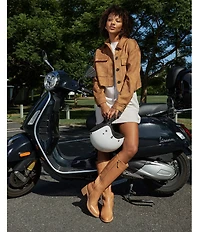 FRANKIE4 Lyric Leather Tall Boots