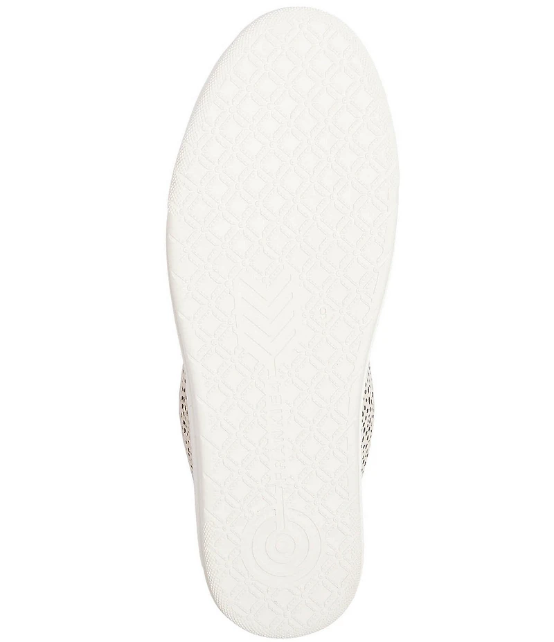 FRANKIE4 Maxwell Leopard Spot Print Suede Slip On Platform Sneakers