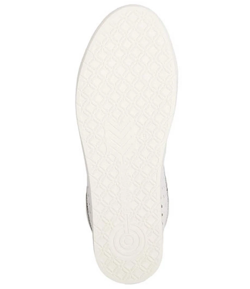 FRANKIE4 Mim IV Perforated Embossed Weave Leather Sneakers