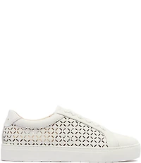 FRANKIE4 Mim V Lattice Perforated Leather Sneakers