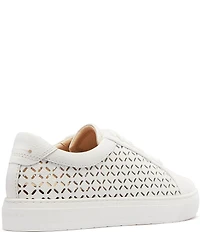 FRANKIE4 Mim V Lattice Perforated Leather Sneakers