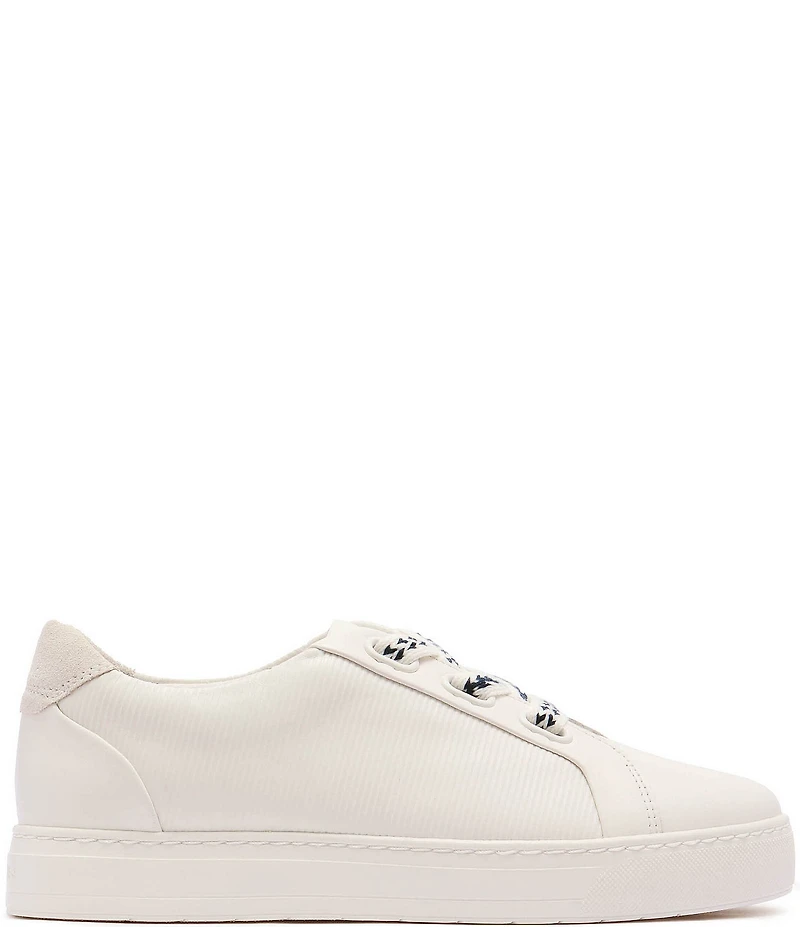 FRANKIE4 Mya II Embossed Leather Sneakers