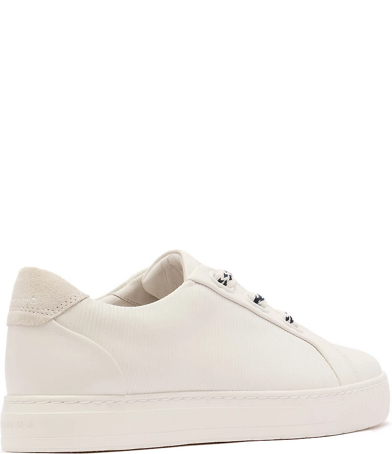 FRANKIE4 Mya II Embossed Leather Sneakers