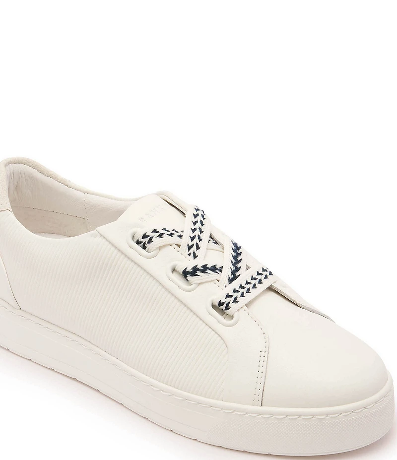 FRANKIE4 Mya II Embossed Leather Sneakers