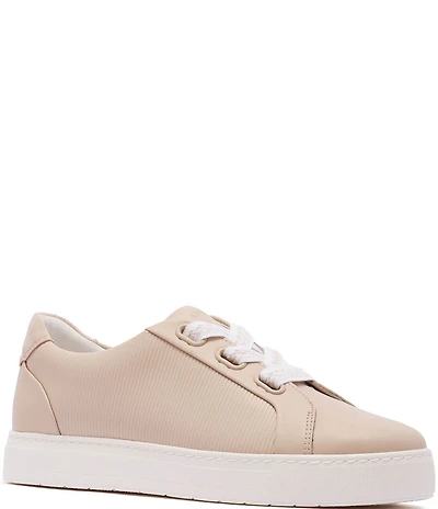 FRANKIE4 Mya II Embossed Leather Sneakers