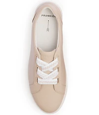 FRANKIE4 Mya II Embossed Leather Sneakers