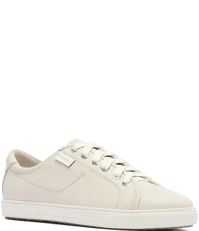 FRANKIE4 Nat III Embossed Leather Sneakers