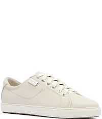 FRANKIE4 Nat III Embossed Leather Sneakers