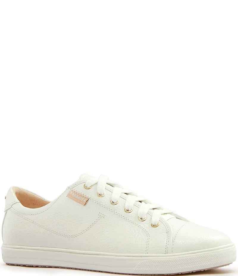 FRANKIE4 Nat III Tumbled Leather Sneakers
