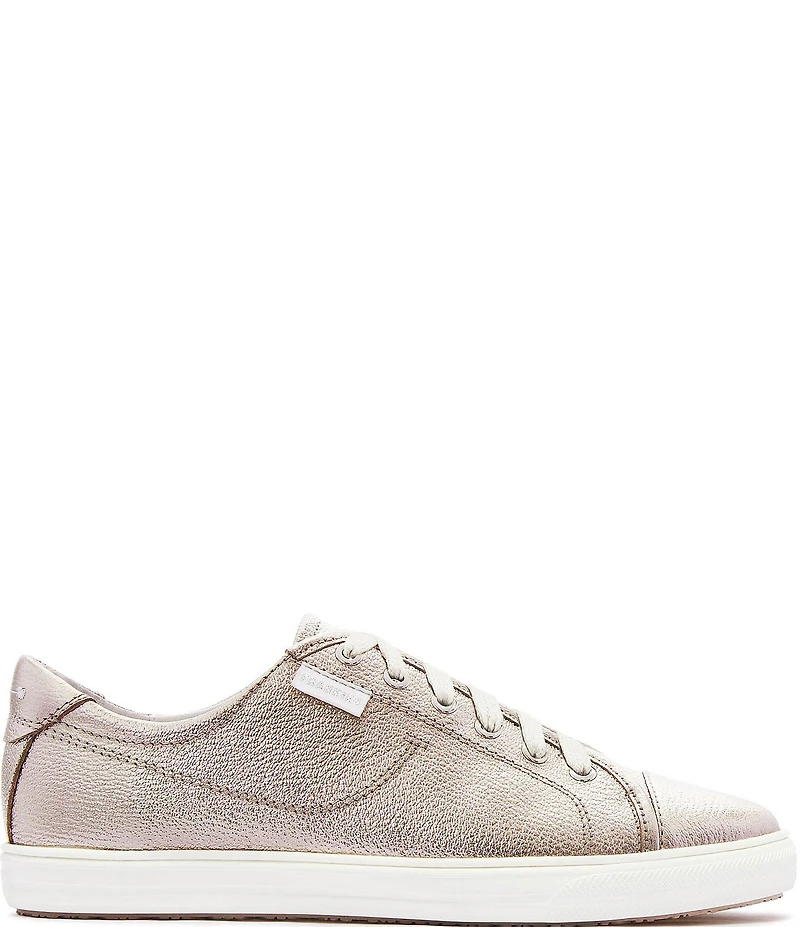 FRANKIE4 Nat III Metallic Leather Sneakers