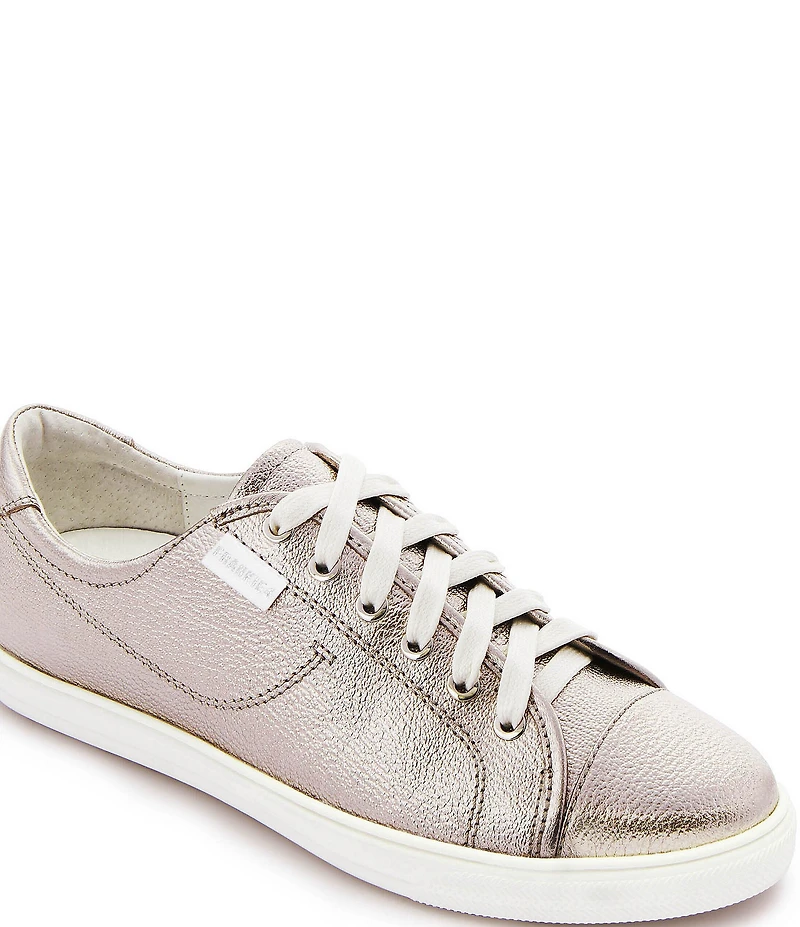 FRANKIE4 Nat III Metallic Leather Sneakers