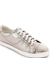 FRANKIE4 Nat III Metallic Leather Sneakers