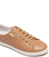 FRANKIE4 Nat III Punched Leather Sneakers