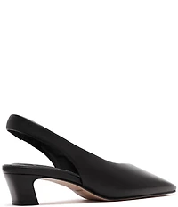 FRANKIE4 Noa Leather Slingback Snip Toe Pumps