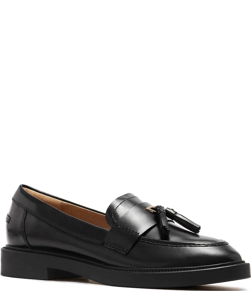 FRANKIE4 Octavia Leather Tassel Loafers
