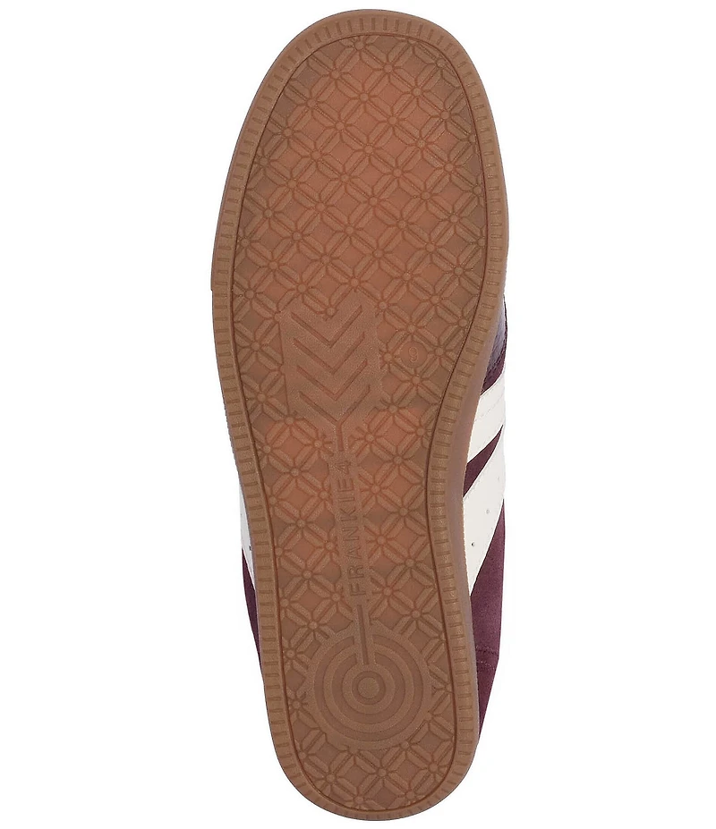 FRANKIE4 Perforated Levi Suede & Leather Sneakers
