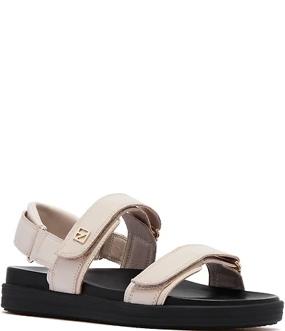 FRANKIE4 Rome Leather Slingback Footbed Sandals